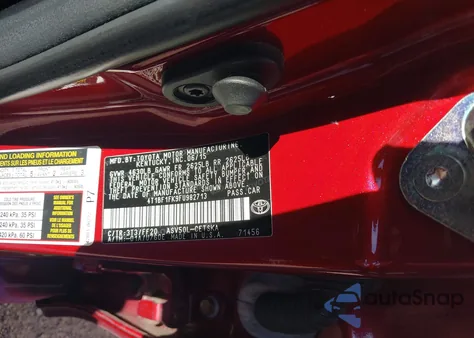 2015 Toyota Camry Se z USA, uszkodzony, nr VIN 4T1BF1FK9FU982713